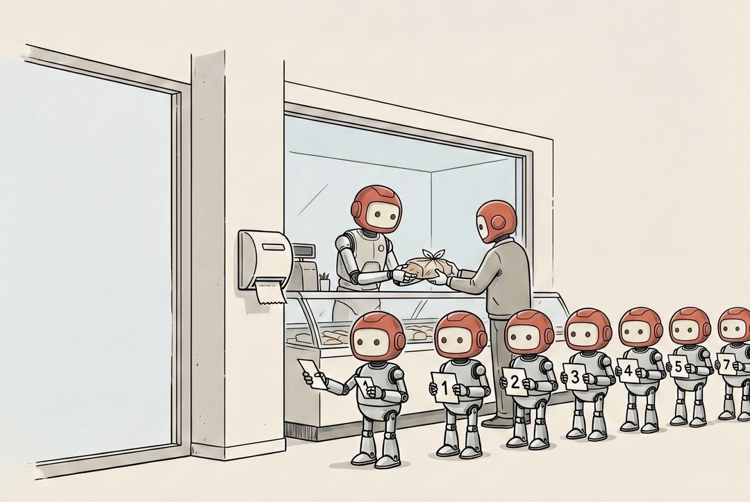 Queue illustration